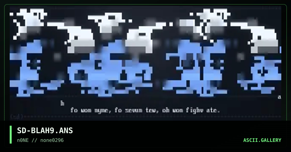 SD-BLAH9.ANS, by sirdeath, 1996