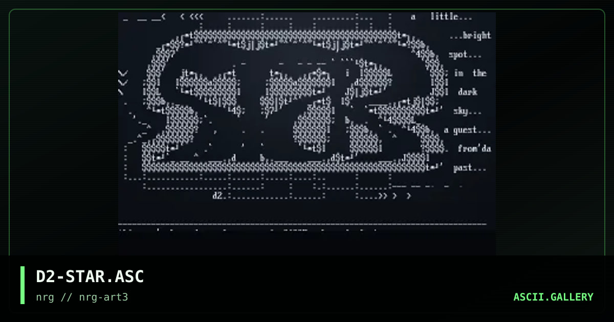 star, by dizz, 1999
