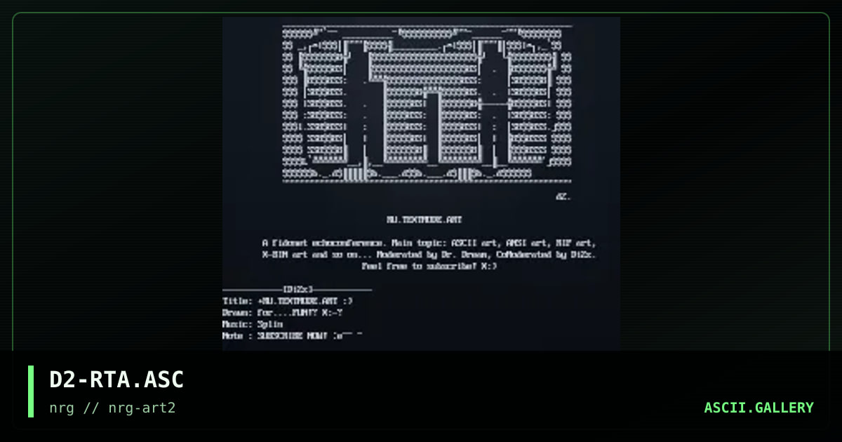 +RU.TEXTMODE.ART :), by dizz, 1999