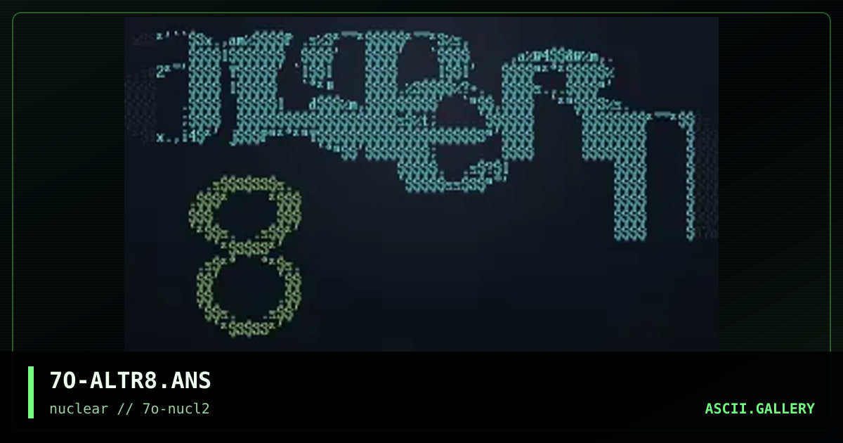 7O-ALTR8.ANS, by 7alo, 1996
