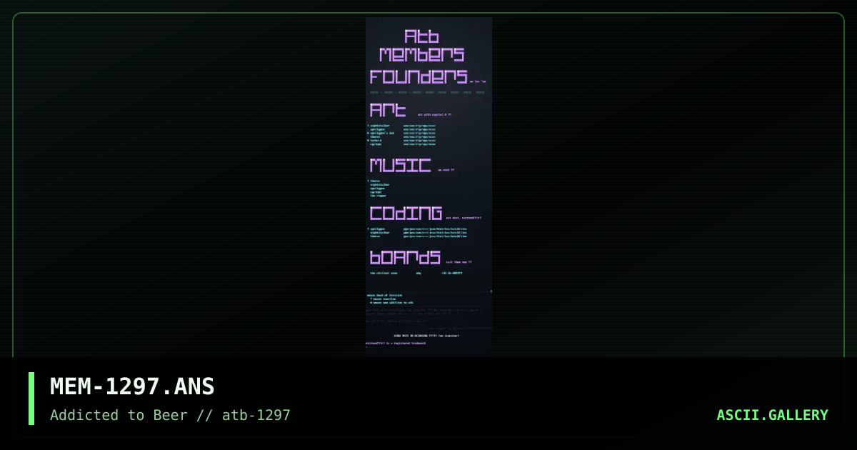 da membaz, by nightstalker, 1997