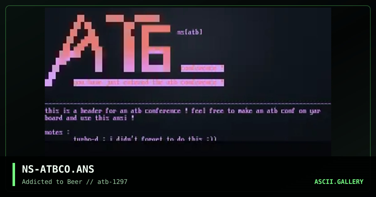atb conference header, by nightstalker, 1997