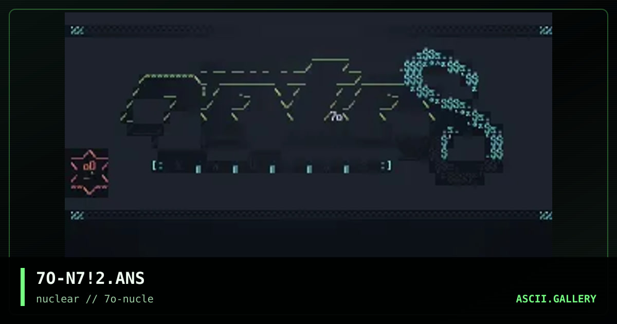 7O-N7!2.ANS, by 7alo, 1996