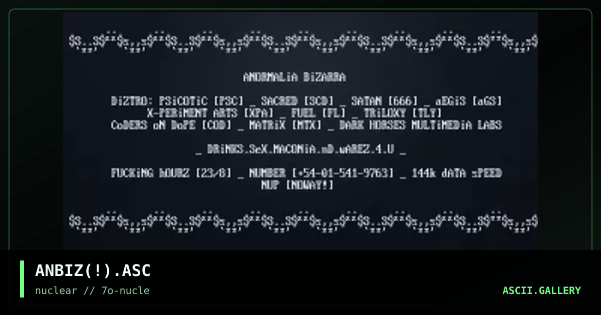 ANBIZ(!).ASC, by untagged, 1996