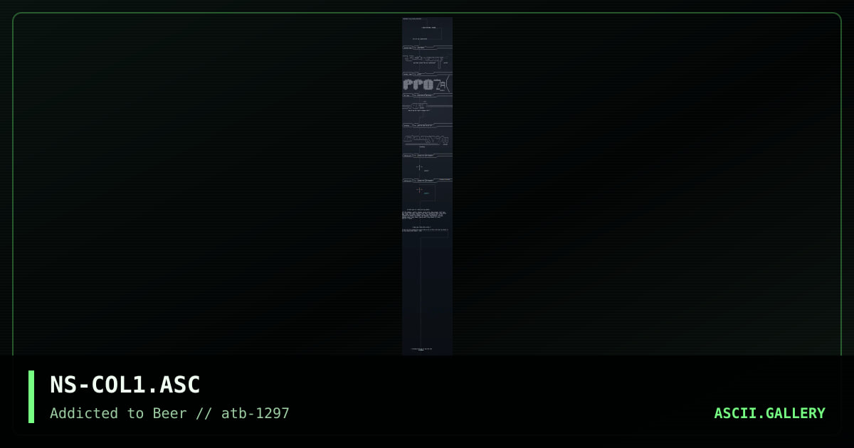 ascii colly, by nightstalker, 1997