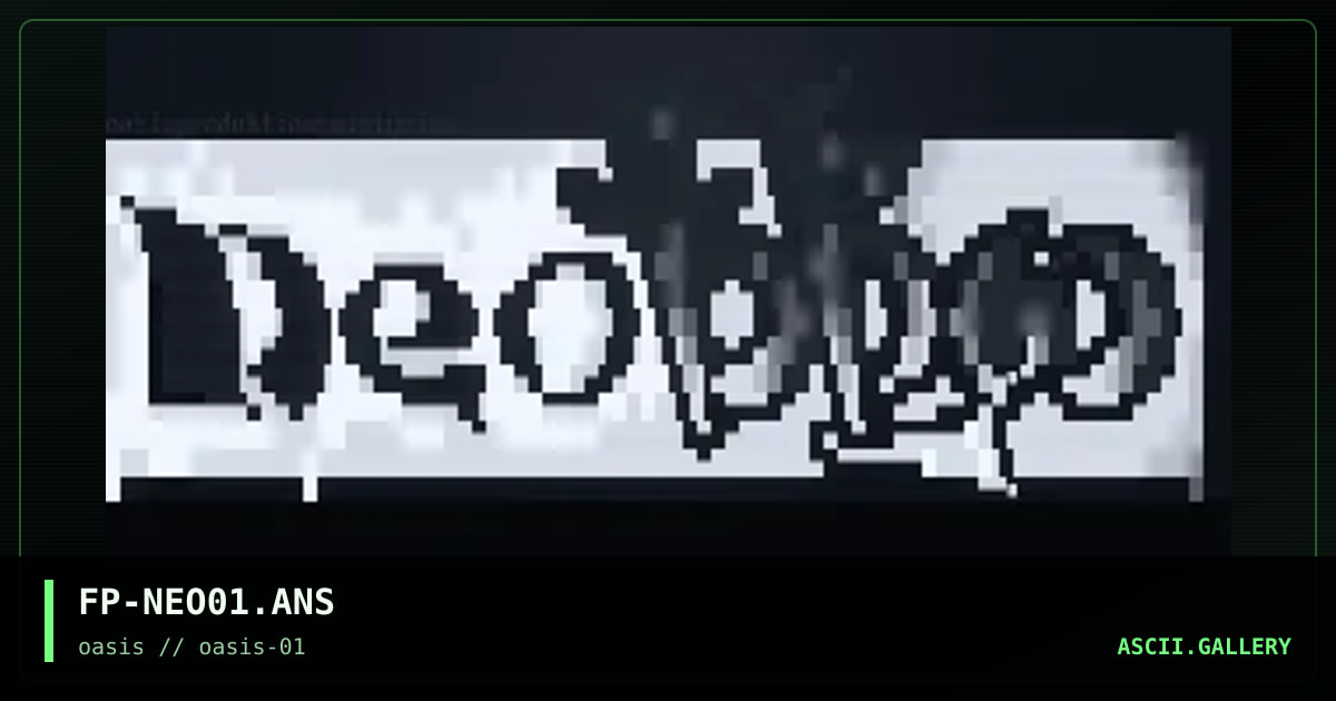 Neo Tokyo, by forsaken prophet, 1996