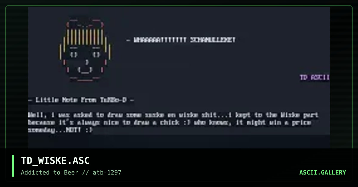wiske, by turbo-d, 1997
