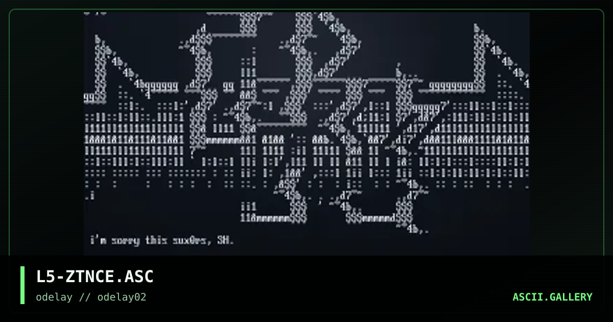 L5-ZTNCE.ASC, by loser, 1996