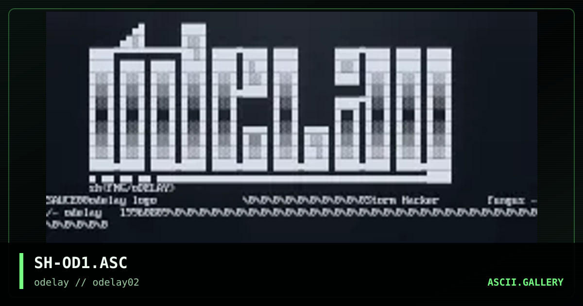 SH-OD1.ASC, by storm hacker, 1996