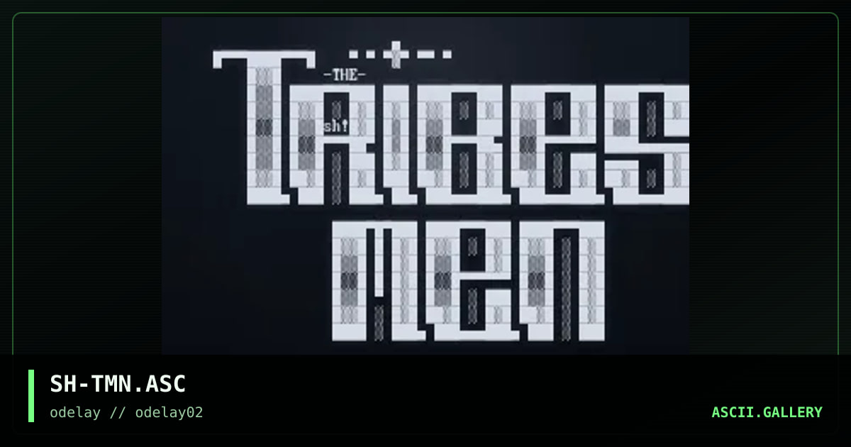 SH-TMN.ASC, by storm hacker, 1996