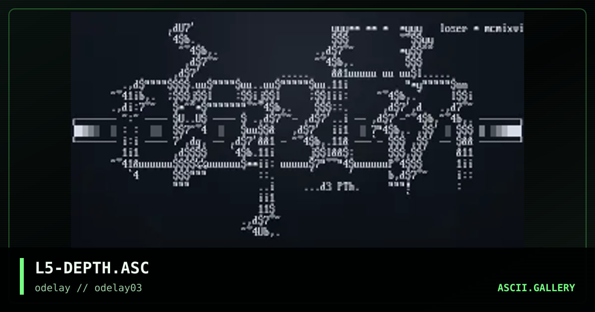 L5-DEPTH.ASC, by loser, 1996