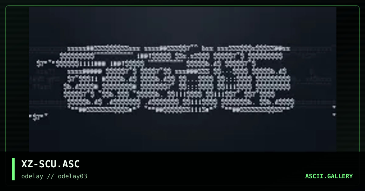 XZ-SCU.ASC, by cerexenz, 1996