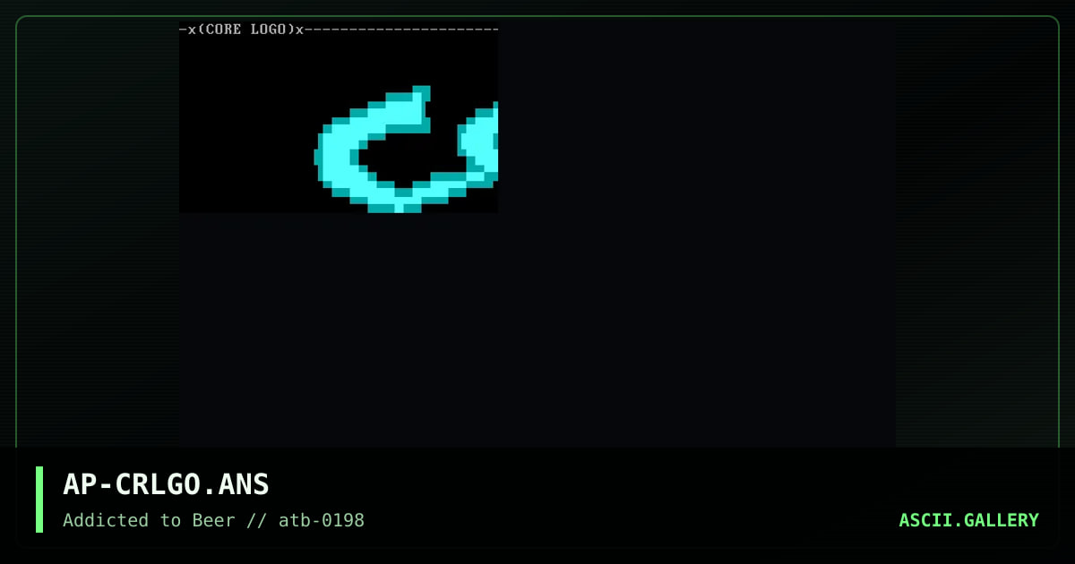 CORE logo, by appel, 1998