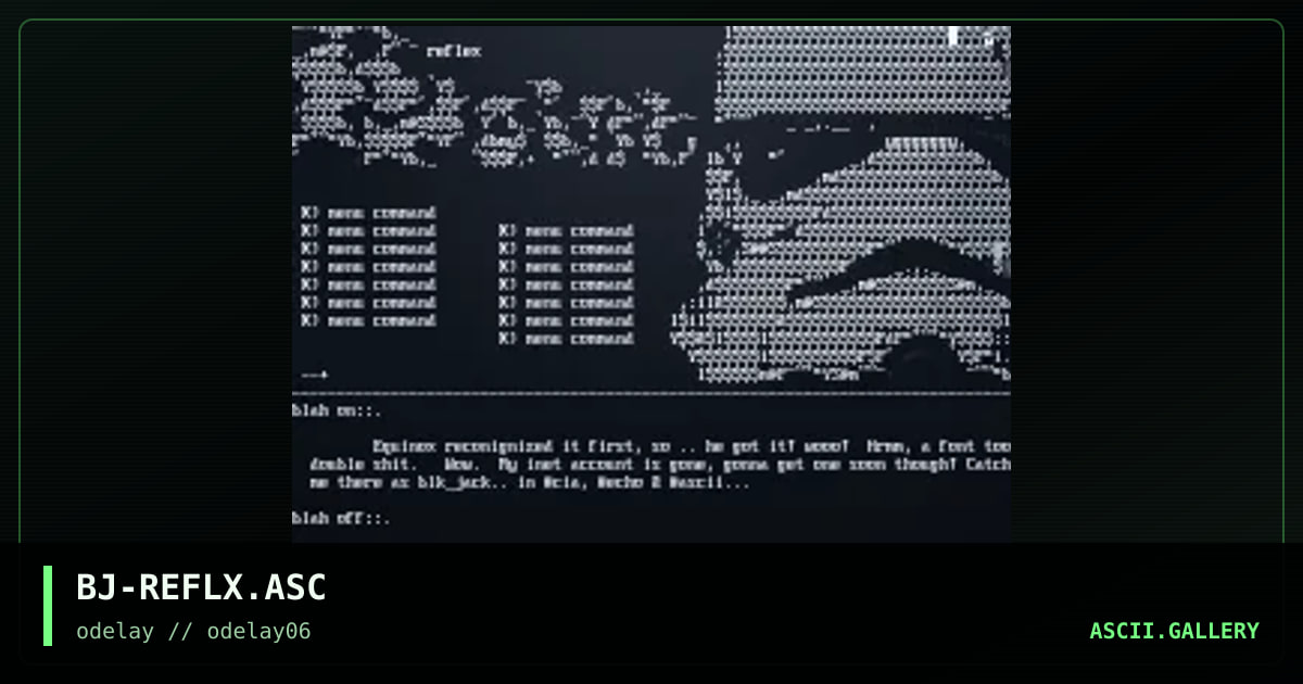 BJ-REFLX.ASC, by black jack, 1997