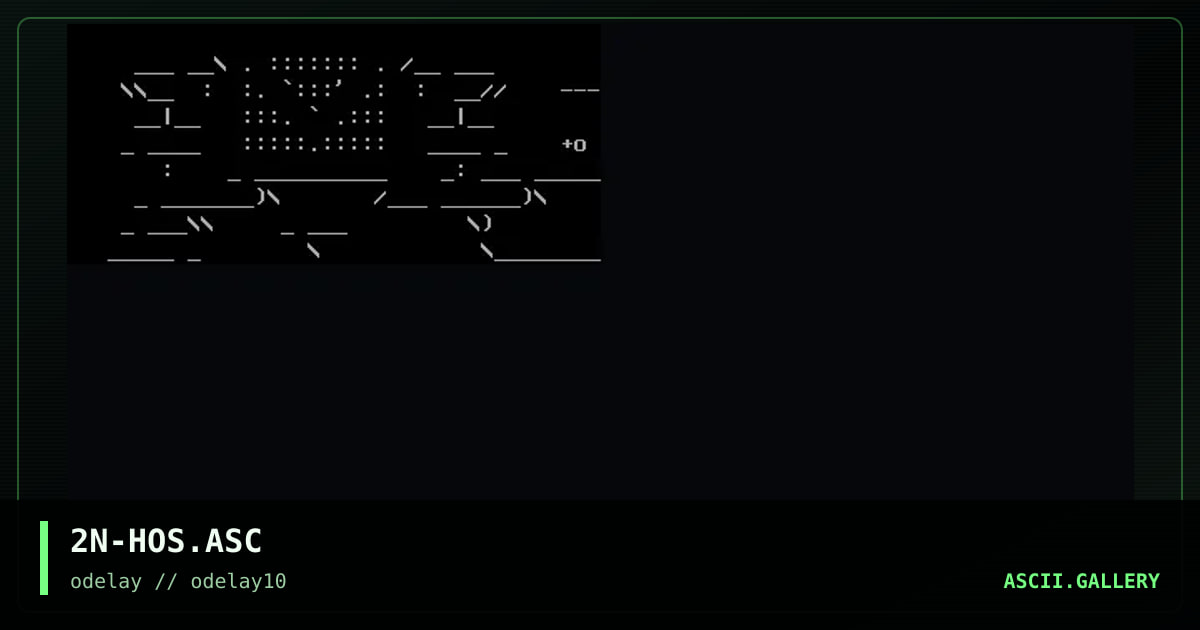 2N-HOS.ASC, by serial toon, 1997