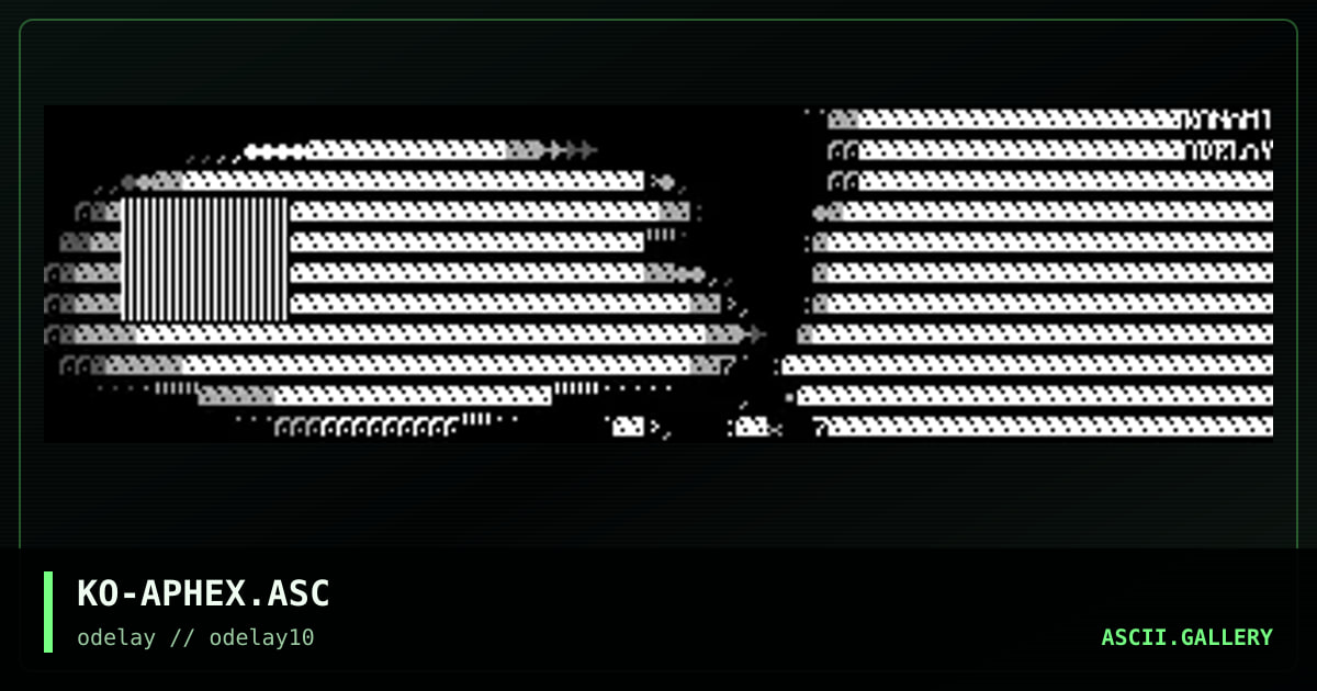 KO-APHEX.ASC, by konami, 1997