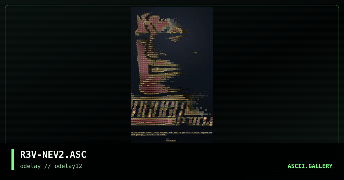 R3V-NEV2.ASC, by revolution, 1997