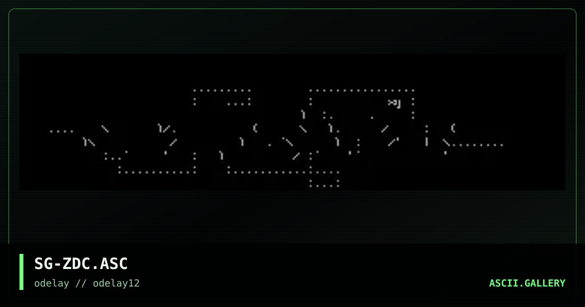SG-ZDC.ASC, by sargon, 1997