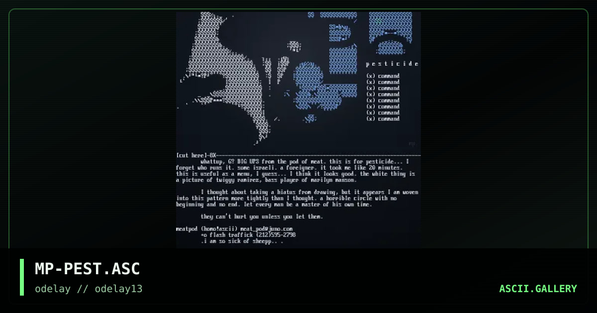 MP-PEST.ASC, by meatpod, 1997