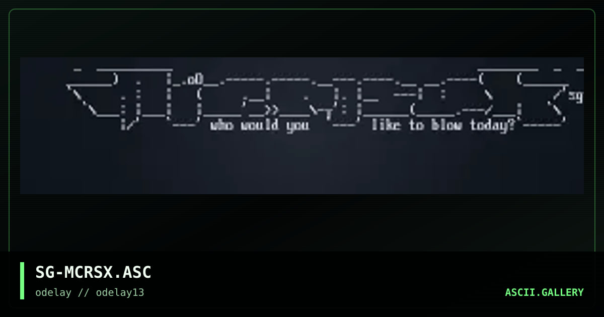 SG-MCRSX.ASC, by sargon, 1997