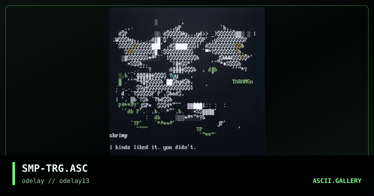 SMP-TRG.ASC, by shrimp, 1997
