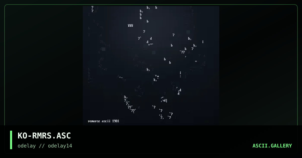 KO-RMRS.ASC, by konami, 1998