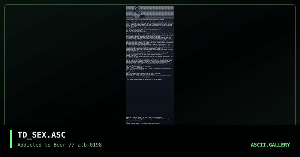 a great story, by turbo-d, 1998