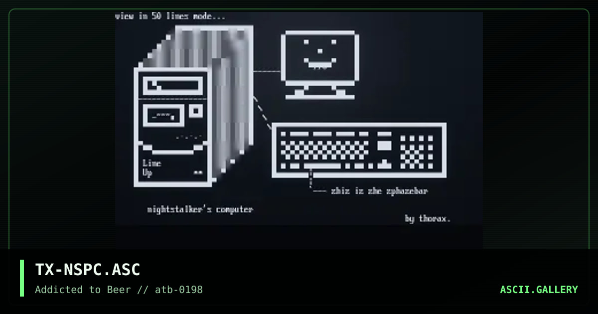 nightstalker's pc, by thorax, 1998