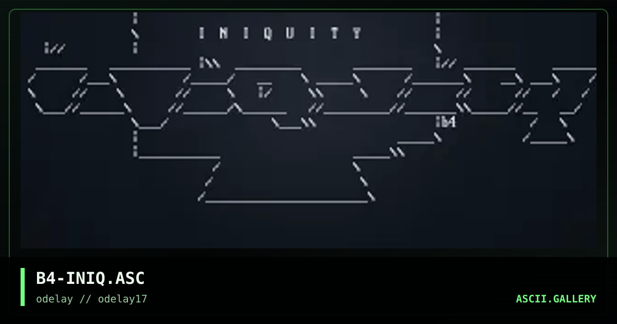 B4-INIQ.ASC, by brass, 1998