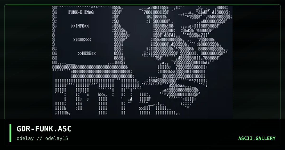 GDR-FUNK.ASC, by gravedancer, 1998