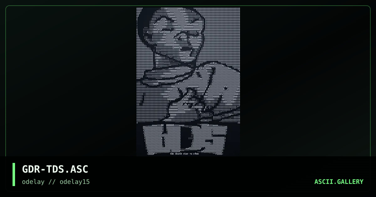 GDR-TDS.ASC, by gravedancer, 1998