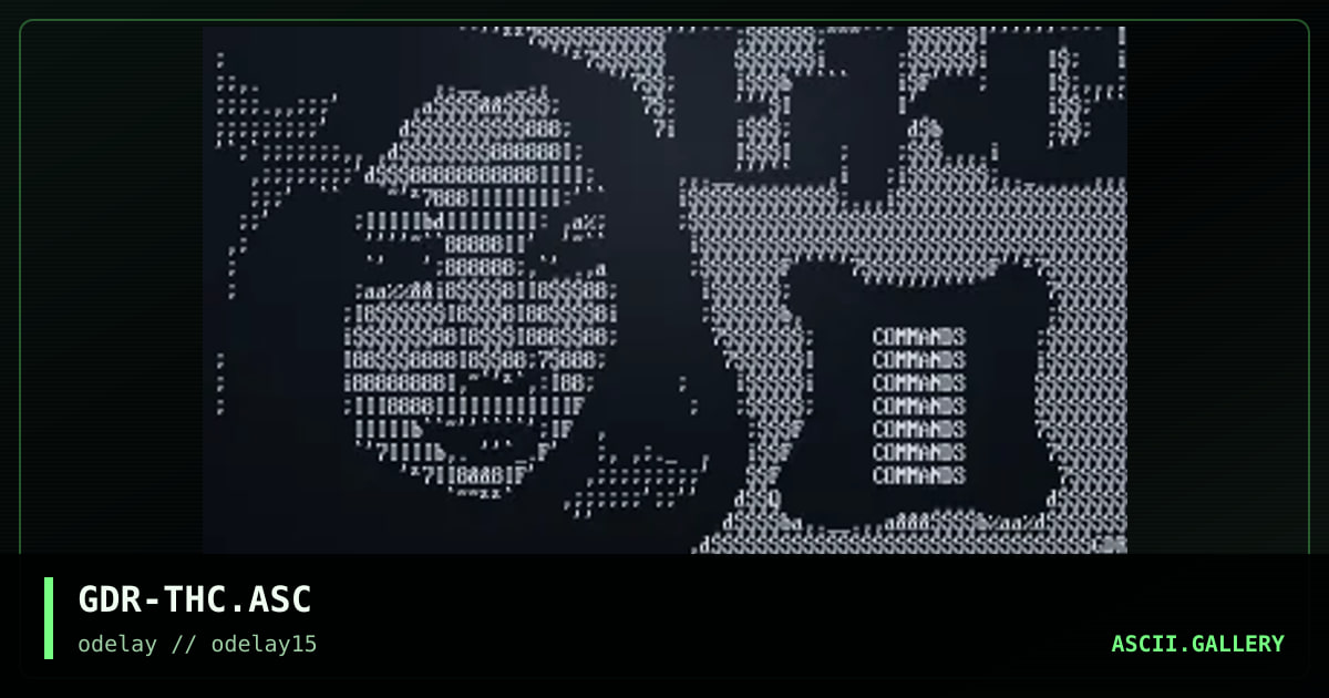GDR-THC.ASC, by gravedancer, 1998