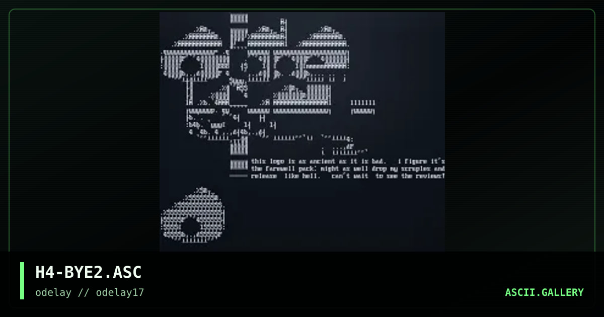 H4-BYE2.ASC, by haji, 1998