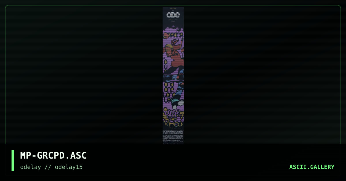 MP-GRCPD.ASC, by meatpod, 1998