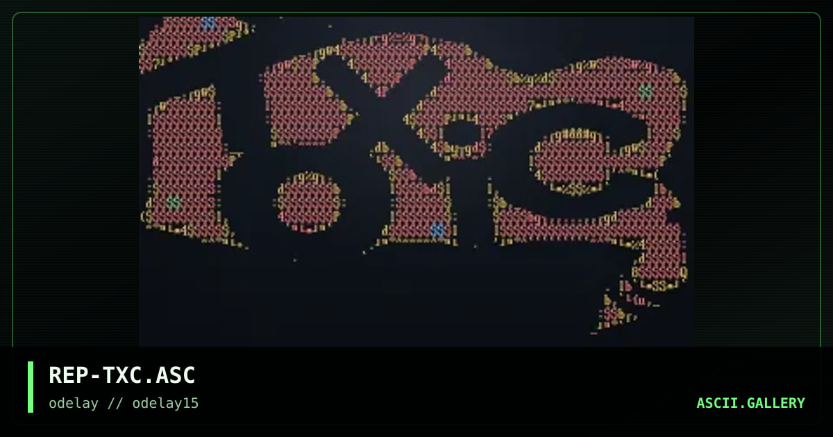 REP-TXC.ASC, by reptical, 1998