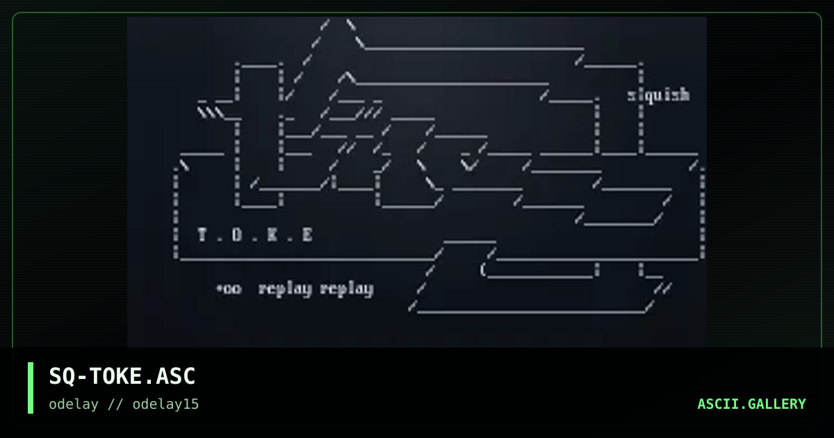 SQ-TOKE.ASC, by squish, 1998