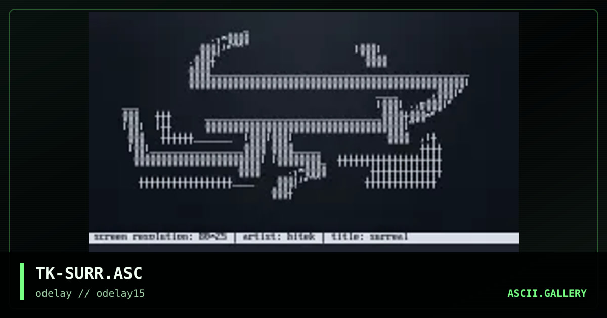 TK-SURR.ASC, by tek, 1998