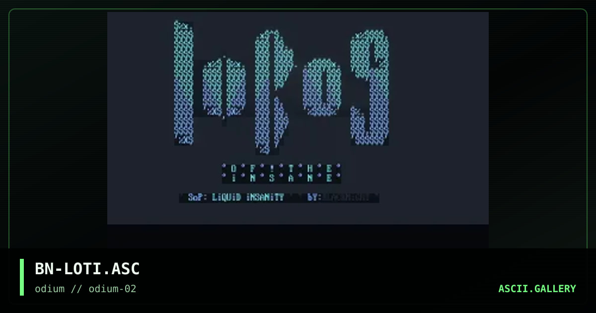 no description, by blacknight, 1996
