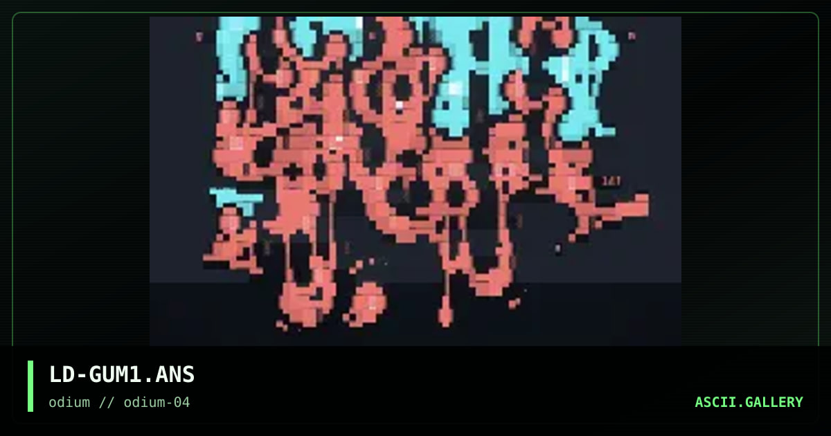 gum, by lord jazz, 1996