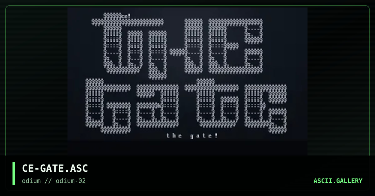 no description, by celestian, 1996