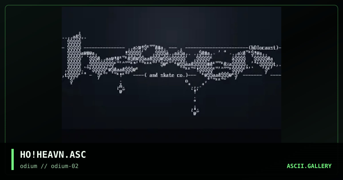 heaven, by holocaust, 1996