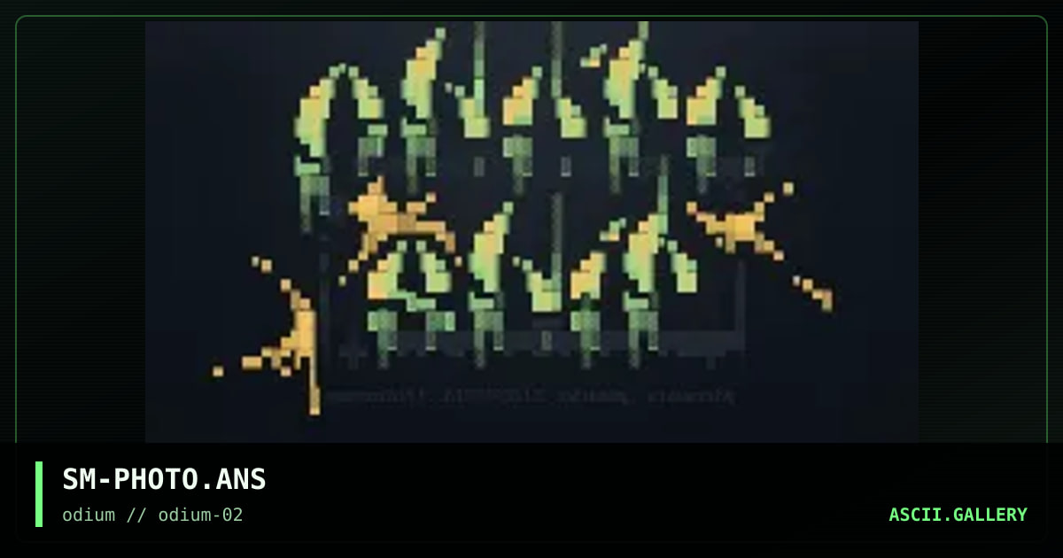Photosynthetic Shit, by sodium, 1996