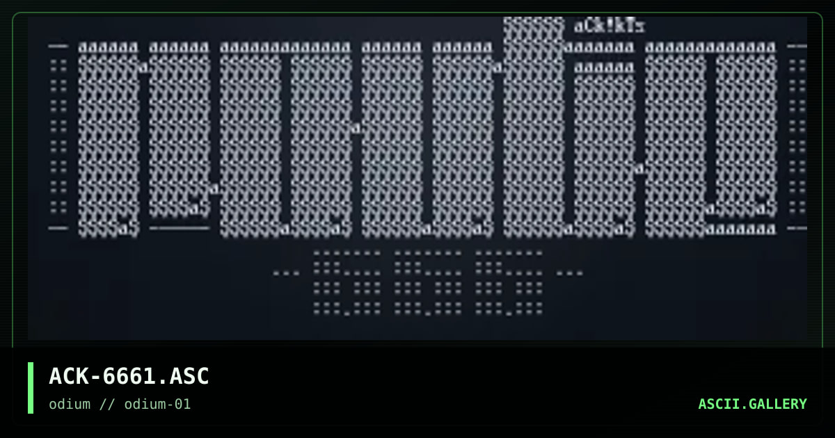 ACK-6661.ASC, by ack, 1995