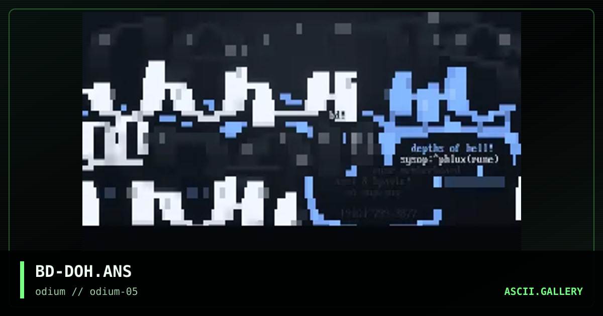 depths of hell, by blind, 1996