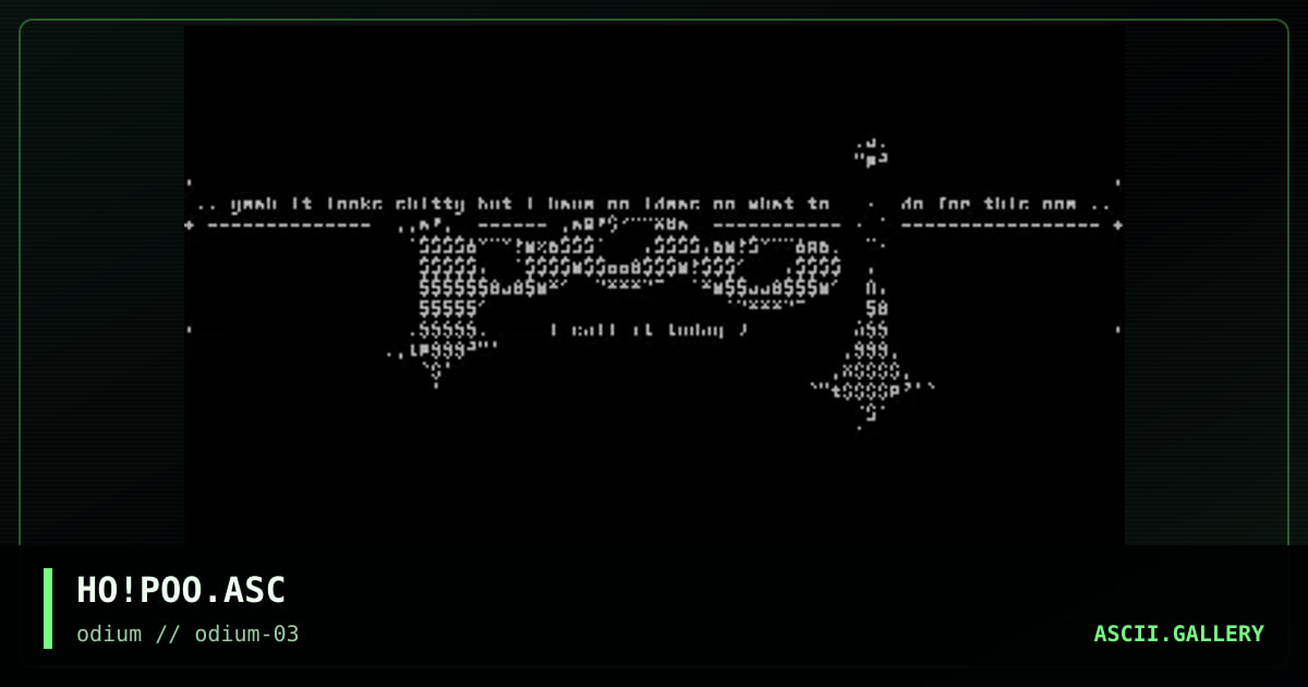 poo, by holocaust, 1996