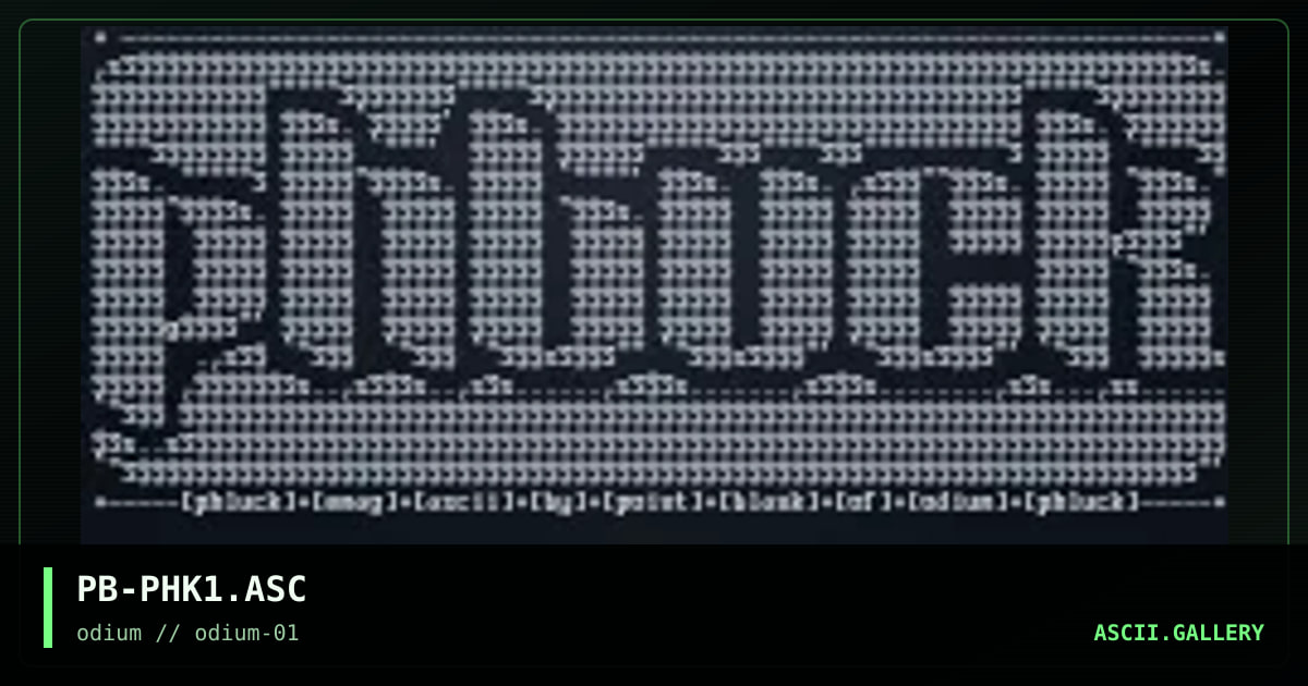 PB-PHK1.ASC, by point blank, 1995