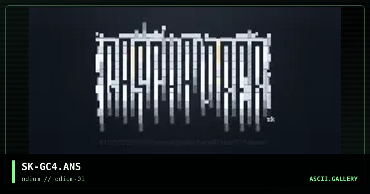 Gas Chamber, by shattered link, 1995