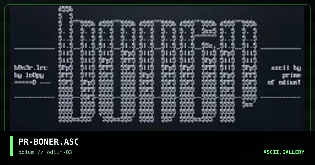 boner.irc, by prime, 1996