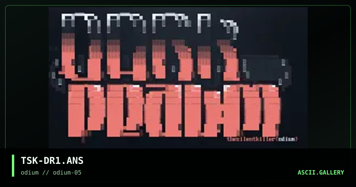 Dark Realm, by the silent killer, 1996