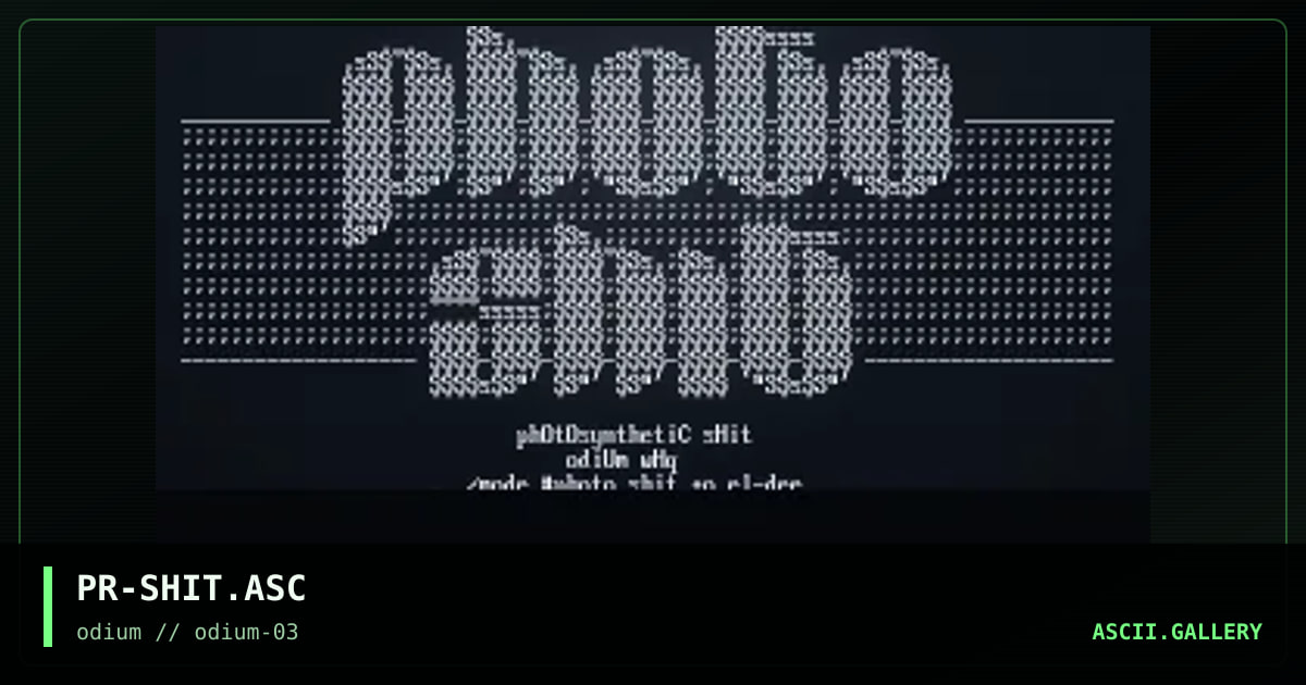 photosyntheticshit, by prime, 1996